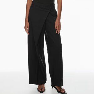 NWT Aritzia Babaton overlap pant BLACK Size 2